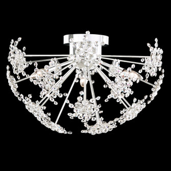 Esteracae Three Light Flush Mount in White Luster (53|DN1224N-306R)