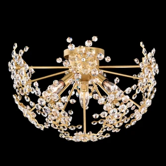 Esteracae Three Light Flush Mount in White Luster (53|DN1218N-306R)