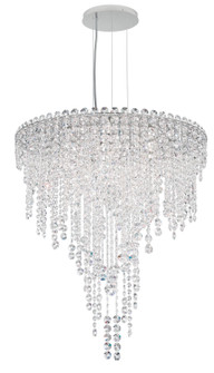 Chantant Six Light Pendant in Polished Stainless Steel (53|CH2412N-401R)