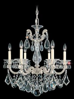 La Scala Six Light Chandelier in Heirloom Gold (53|5072-22R)