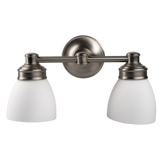 Spencer Two Light Wall Sconce in Brushed Nickel (185|8792-BN-OP)