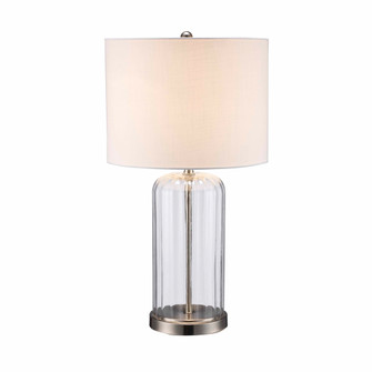 One Light Portable Lamp in Brushed Nickel (110|RTL-9092)