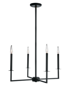 Ray Four Light Chandelier in Matte Black (185|6520-MB-CA)