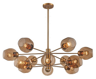 Large Chandeliers - Glass Shade (110|PND-2127 AG)