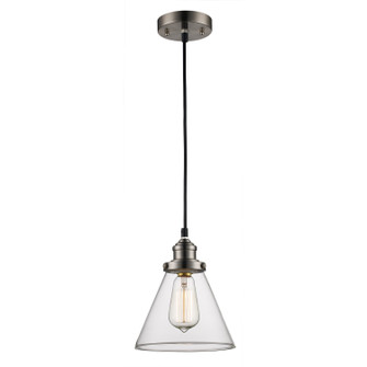 Jenny One Light Mini Pendant in Brushed Nickel (110|PND-1079)