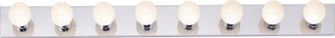 Eight Light Vanity in Polished Chrome (72|SF77-195)