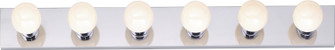 Six Light Vanity in Polished Chrome (72|SF77-194)