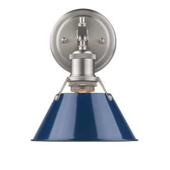 Orwell One Light Bath Vanity in Pewter (62|3306-BA1 PW-NVY)