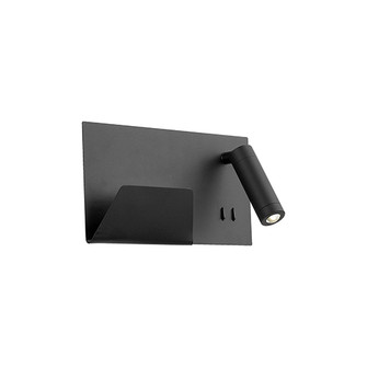 Dorchester LED Wall Sconce in Black (347|WS16811R-BK)