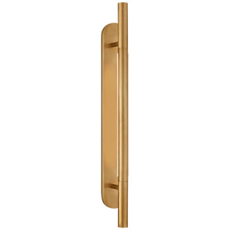 Rousseau LED Wall Sconce in Antique-Burnished Brass (268|KW 2285AB-EC)