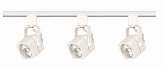 Track Lighting Kits White Three Light Track Kit in White (72|TK345)