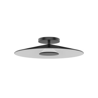 Cruz LED Wall Sconce in Metal - Black/White (347|WS22915-BK/WH)