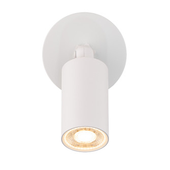 Cylinder LED Wall Sconce in White (34|WS-W230301-30-WT)