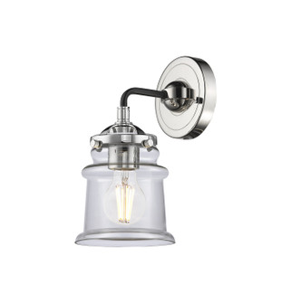 Nouveau One Light Wall Sconce in Black Polished Nickel (405|284-1W-BPN-G182S)