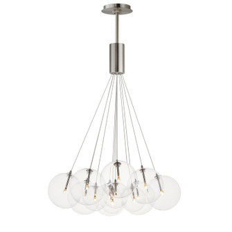 Burst LED Pendant in Satin Nickel (86|E25089-18SN)