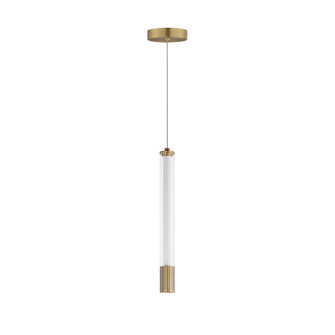 Cortex LED Pendant in Natural Aged Brass (86|E11062-144NAB)