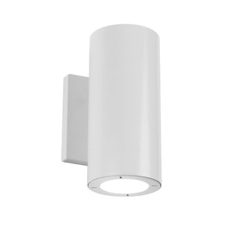 Vessel LED Outdoor Wall Sconce in White (281|WS-W9102-WT)