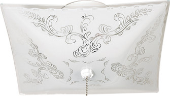 Two Light Flush Mount in White (72|60-6113)