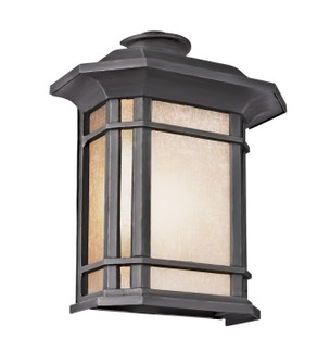 San Miguel One Light Wall Lantern in Black (110|5821-1 BK)
