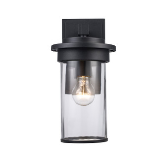 Carmel One Light Outdoor Wall Mount in Black (110|51410 BK)