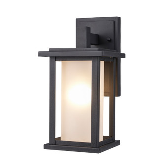 Shaakar One Light Outdoor Wall Mount in Black (110|51400 BK)