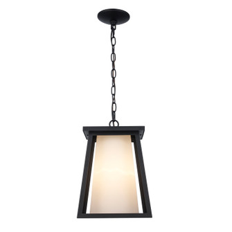 Kingsbury One Light Outdoor Hanging Lantern in Black (110|51394 BK)