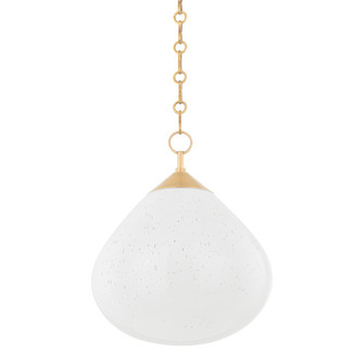 Semilla One Light Pendant in Vintage Brass (68|362-14-VB) Semilla One Light Pendant in Vintage Brass (68|362-14-VB)