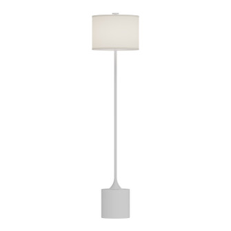 Issa One Light Floor Lamp in White/Ivory Linen (452|FL418761WHIL)