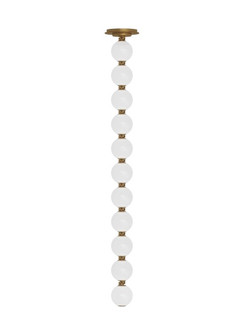 Perle LED Pendant in Natural Brass (182|SLPD22930NBS)