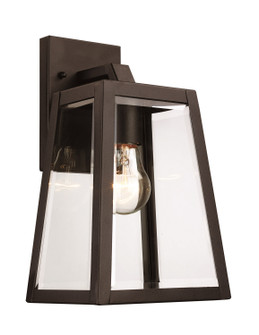 Obsidian One Light Wall Lantern in Black (110|50211 BK)