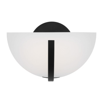 Nido One Light Wall Sconce in Midnight Black (454|KWL1131MBK)