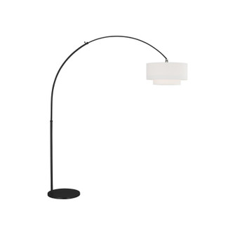 Sawyer One Light Floor Lamp in Midnight Black (454|KST1031MBK1)