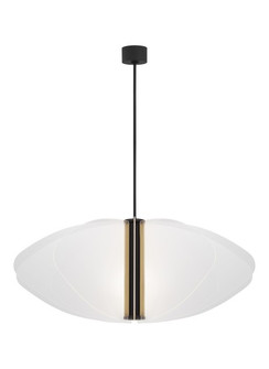 Nyra LED Pendant in Nightshade Black (182|SLPD28530B)