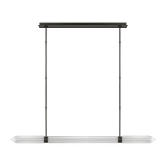 Langston LED Linear Chandelier in Plated Dark Bronze (182|AKLS28627PZ)