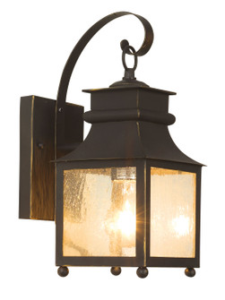 Santa Ines One Light Wall Lantern in Weathered Bronze (110|45630 WB)
