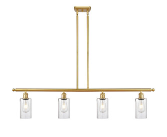 Ballston Four Light Island Pendant in Satin Gold (405|516-4I-SG-G804)