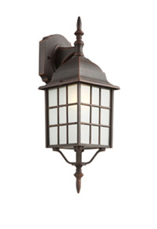 San Gabriel One Light Wall Lantern in Rust (110|4420 RT)