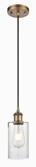 Ballston One Light Mini Pendant in Brushed Brass (405|516-1P-BB-G804)