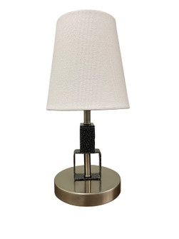 Bryson One Light Accent Lamp in Satin Nickel/Supreme Silver (30|B208-SN/SS)
