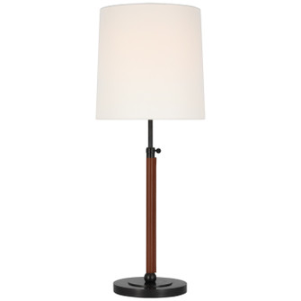 Bryant Wrapped LED Table Lamp in Bronze and Saddle Leather (268|TOB 3581BZ/SDL-L)
