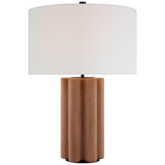 Vellig LED Table Lamp in Terracotta Stained Concrete (268|KW 3214TCT-L)