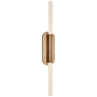 Rousseau LED Wall Sconce in Antique-Burnished Brass (268|KW 2287AB-EC)