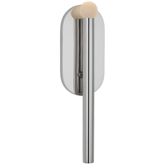 Rousseau LED Wall Sconce in Polished Nickel (268|KW 2281PN-ECG)