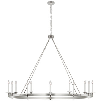 Launceton LED Chandelier in Polished Nickel (268|CHC 5615PN)