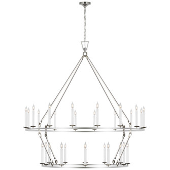 Darlana Ring LED Chandelier in Polished Nickel (268|CHC 5277PN)