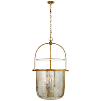 Lorford Four Light Lantern in Gilded Iron (268|CHC 2271GI-CG)