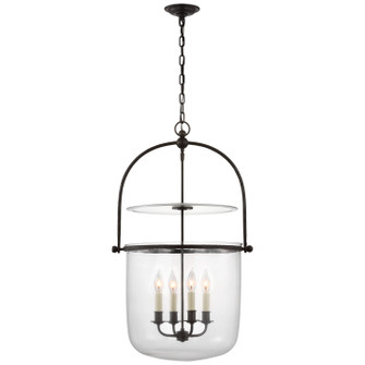 Lorford Four Light Lantern in Aged Iron (268|CHC 2270AI-CG)