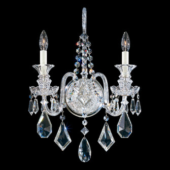 Hamilton Two Light Wall Sconce in Polished Silver (53|5702CL)