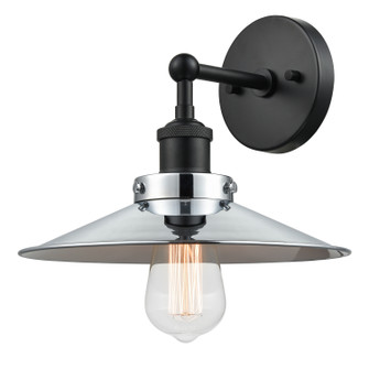 BULSTRODE'S WORKSHOP One Light Wall Sconce in Black (423|W46111BKCH)