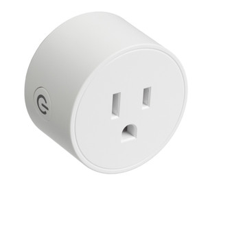 Spektrum+ Controls Plug One Socket in White (303|SPKPL-PLUG-1S-WH)